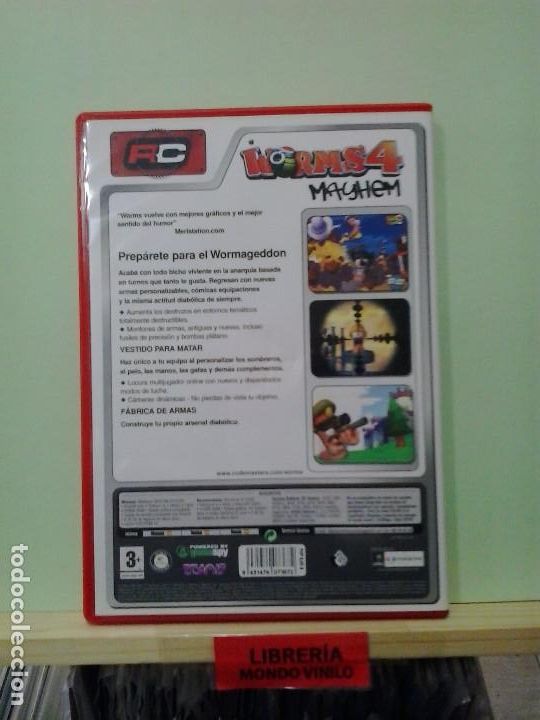 Videojuegos y consolas: LMV - Worms 4, mayhem -- Juego PC, CD-ROM - Foto 3