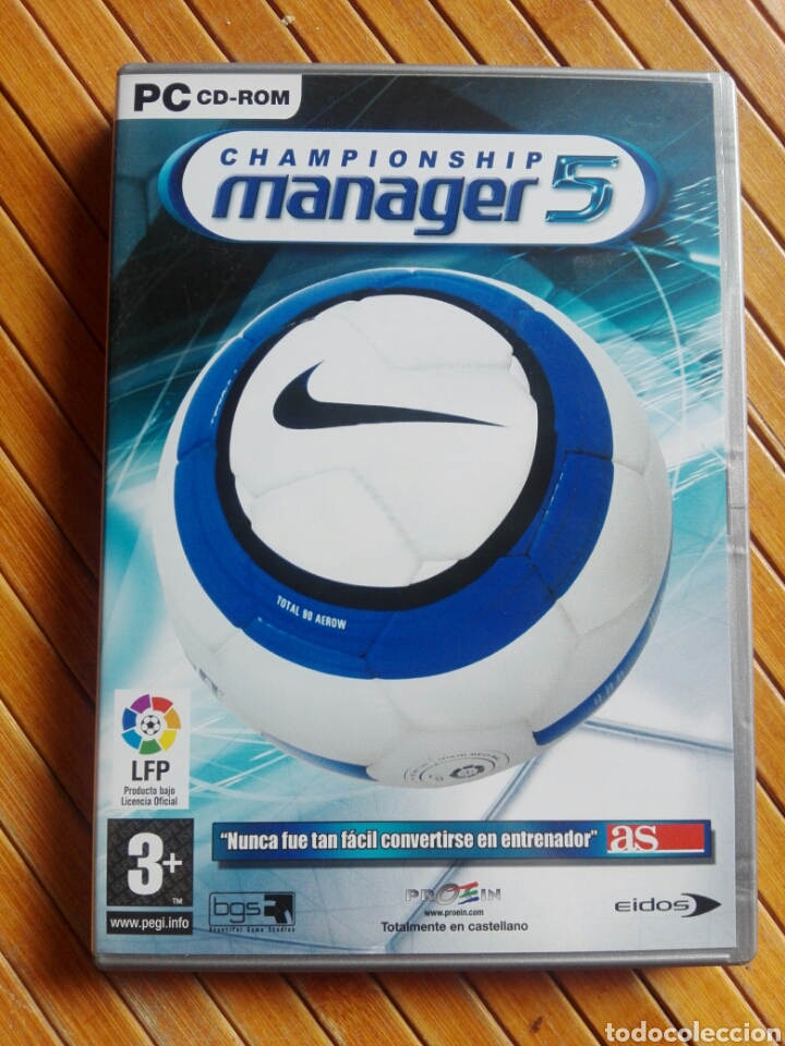 Videojuegos y consolas: Juego PC CD-ROM Championship Manager 5 - Foto 1