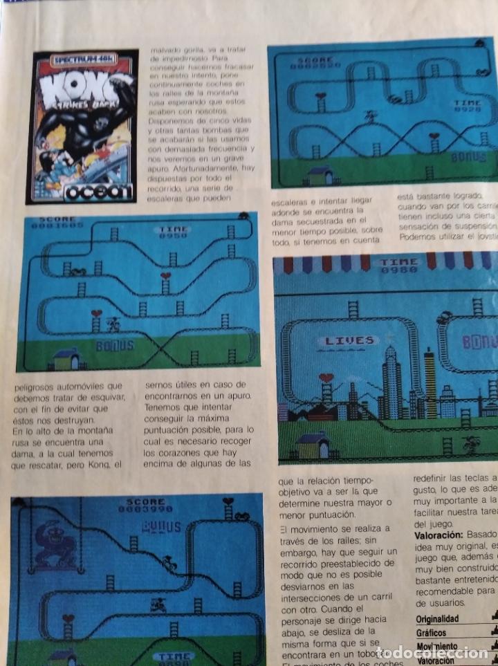 Videojuegos y consolas: MICROHOBBY N&ordm; 18 DE 1985- SPECTRUM, AMSTRAD, ATARI, COMMODORE, KAMICACES 2000, ZAXXON... - Foto 5