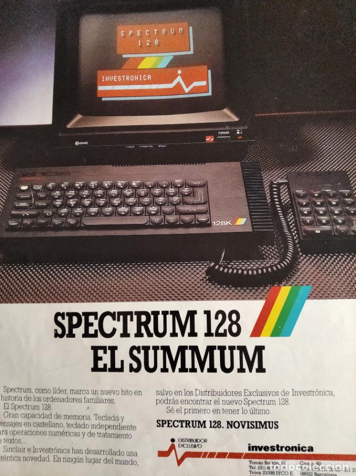 Videojuegos y consolas: MICROHOBBY N&ordm; 54 DE 1985- SPECTRUM, AMSTRAD, ATARI, COMMODORE, PINKY, VORTEX, POPEYE... - Foto 3