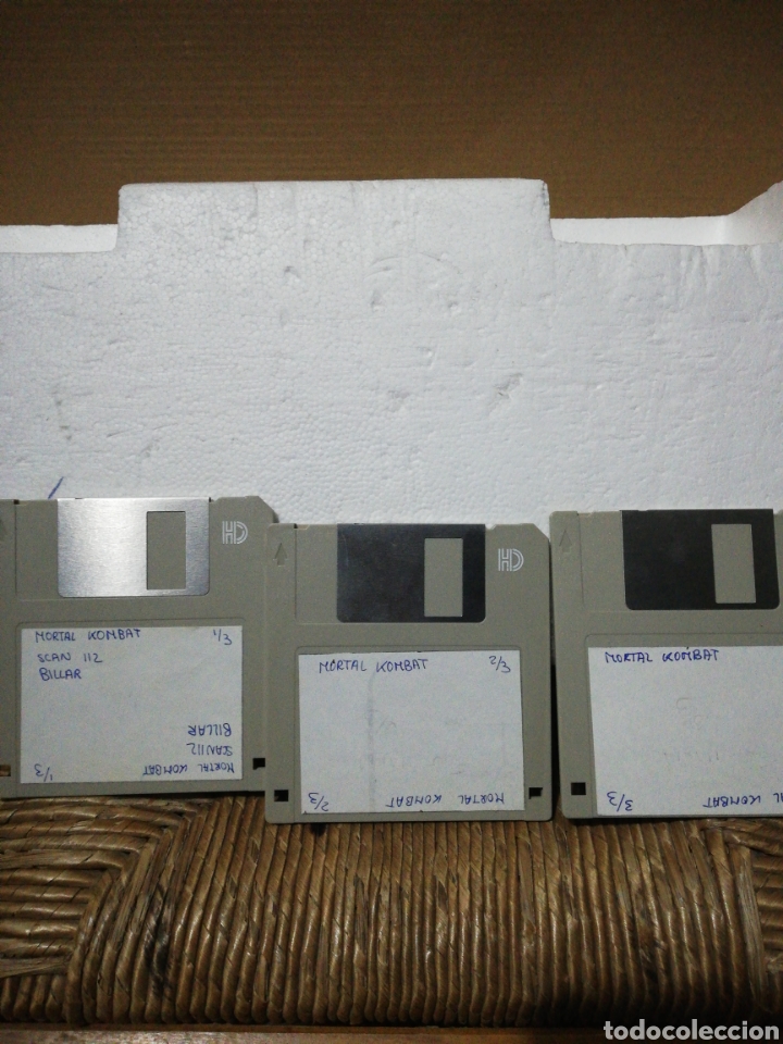 Videojuegos y consolas: Disquetes Mortal Kombat - Foto 1