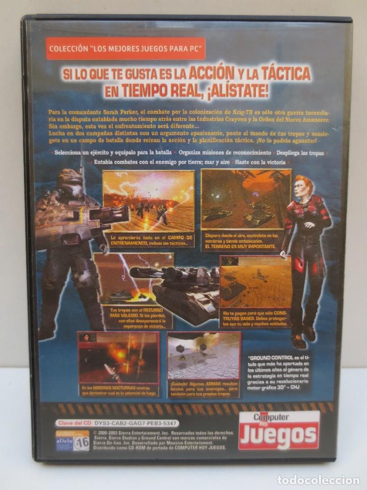 Videojuegos y consolas: JUEGO PC  - GROUND CONTROL - Foto 3