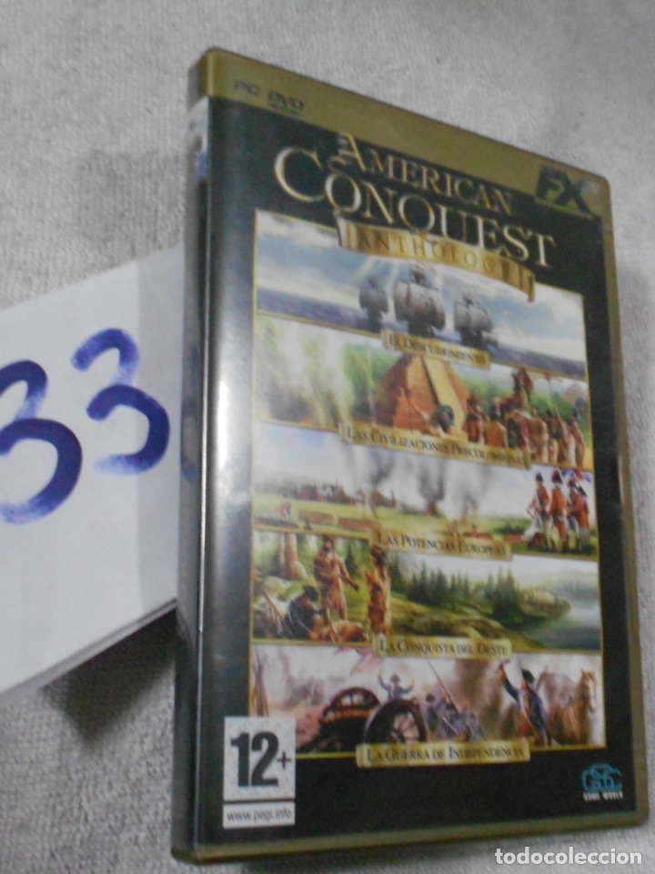 Videojuegos y consolas: ANTIGUO JUEGO PC - AMERICAN CONQUEST - Foto 1