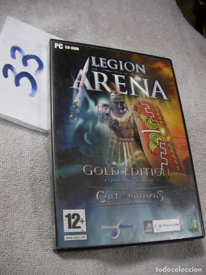 Videojuegos y consolas: ANTIGUO JUEGO PC - LEGION ARENA - Foto 1