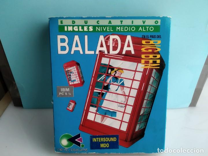 Videojuegos y consolas: ANTIGUO JUEGO PARA PC DISKETE BALADA APRENDE INGLES - Foto 1