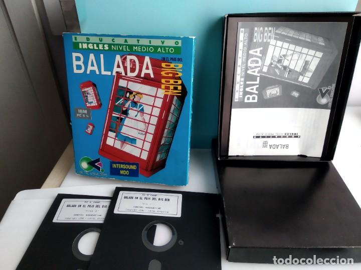 Videojuegos y consolas: ANTIGUO JUEGO PARA PC DISKETE BALADA APRENDE INGLES - Foto 3