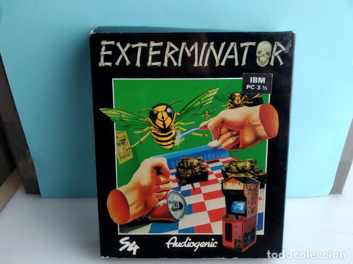 Videojuegos y consolas: ANTIGUO JUEGO PARA PC DISKETE  EXTERMINATOR - Foto 1
