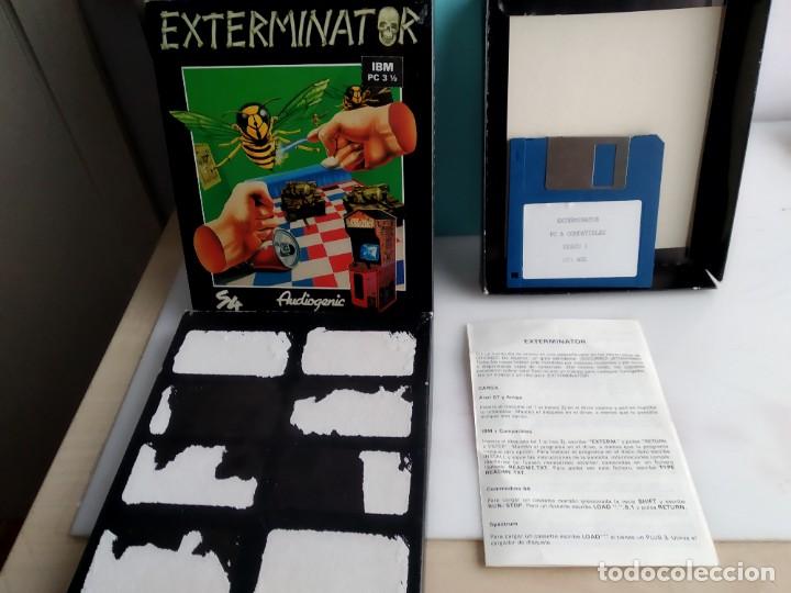 Videojuegos y consolas: ANTIGUO JUEGO PARA PC DISKETE  EXTERMINATOR - Foto 3