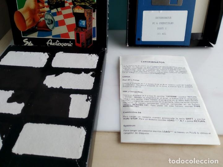 Videojuegos y consolas: ANTIGUO JUEGO PARA PC DISKETE  EXTERMINATOR - Foto 4