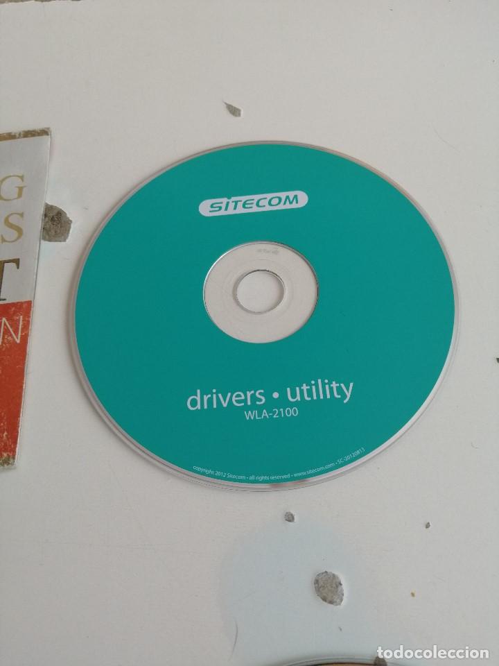 Videojuegos y consolas: C-VA3 PC CD ROM SIN CARATULA SOLO CD SITECOM DRIVERS UTILITY - Foto 1