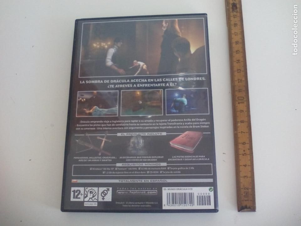 Videojuegos y consolas: DRACULA IIJUEGO PARA PC. MICRO&Iuml;DS. EL MUNDO - Foto 3