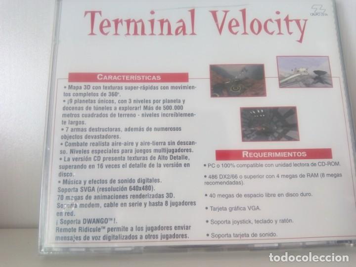 Videojuegos y consolas: Terminal Velocity. Precintado. - Foto 2