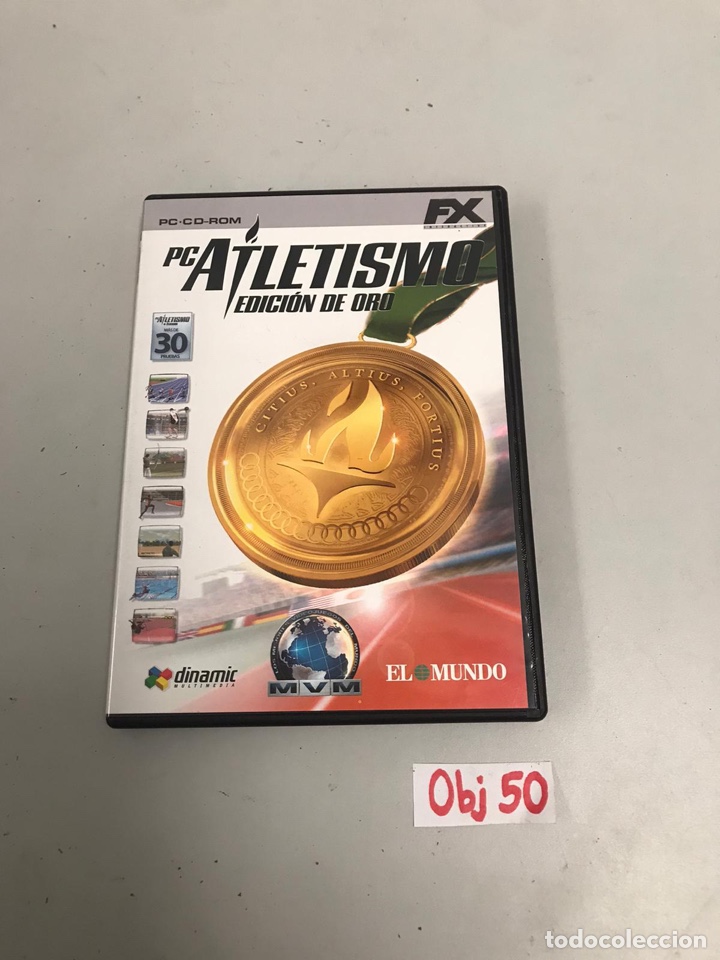 Videojuegos y consolas: PC ATLETISMO EDICION DE ORO - VIDEO JUEGO PC-CD-ROM FX - Foto 1