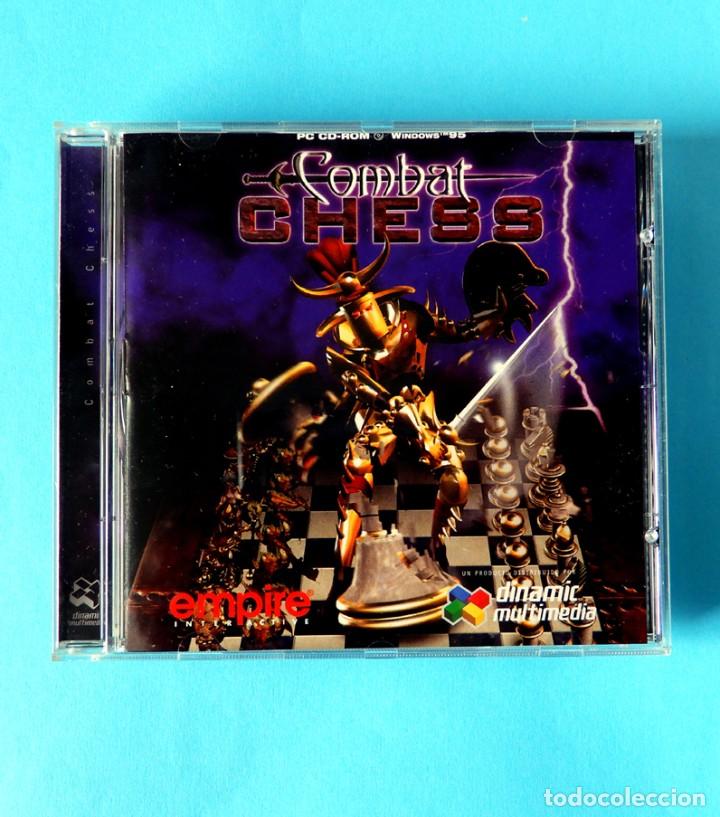 Videojuegos y consolas: COMBAT CHESS - JUEGO PC - AJEDREZ - EMPIRE INTERACTIVE DINAMIC MULTIMEDIA - CD-ROM - 1997 - NUEVO - Foto 1