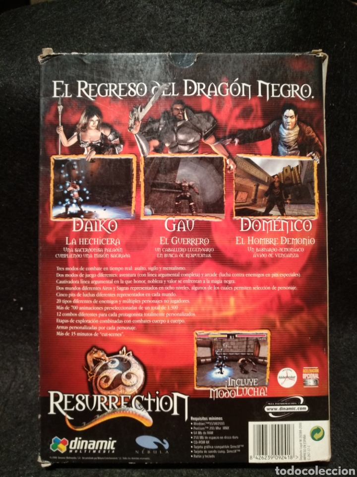 Videojuegos y consolas: Resurrection, juego PC dinamic - Foto 3
