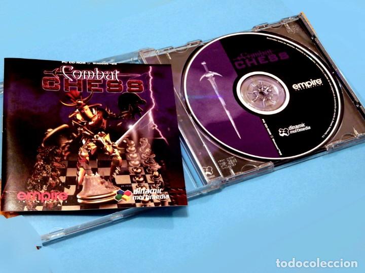 Videojuegos y consolas: COMBAT CHESS - JUEGO PC - AJEDREZ - EMPIRE INTERACTIVE DINAMIC MULTIMEDIA - CD-ROM - 1997 - NUEVO - Foto 3