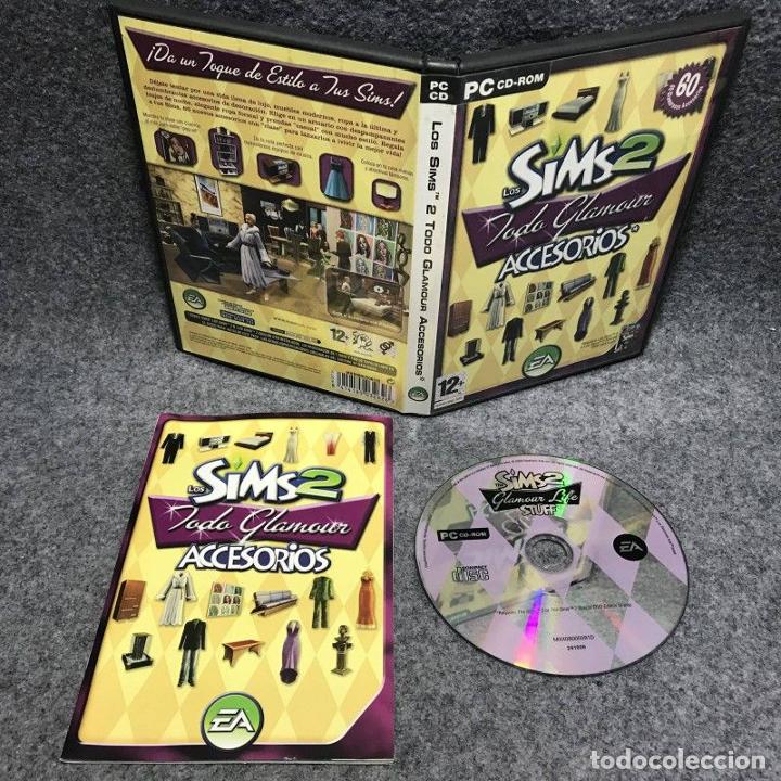 Videojuegos y consolas: LOS SIMS 2 TODO GLAMOUR ACCESORIOS PC - Foto 1