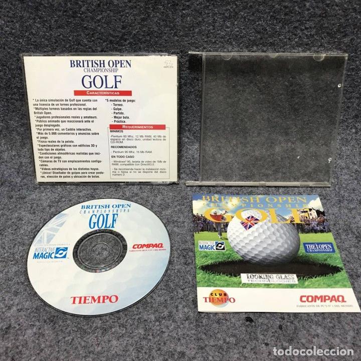 Videojuegos y consolas: BRITISH OPEN CHAMPIONSHIP GOLF PC - Foto 1