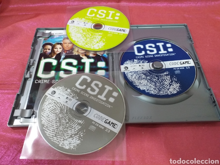 Videojuegos y consolas: CD-ROM para PC juego en tres discos del CSI - Foto 2