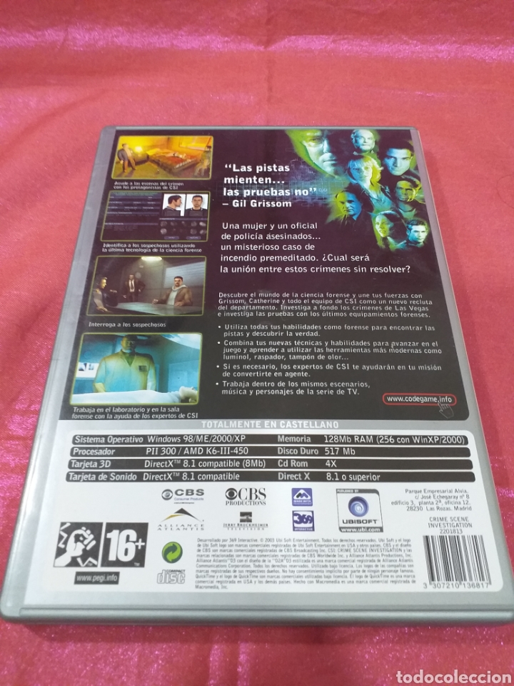 Videojuegos y consolas: CD-ROM para PC juego en tres discos del CSI - Foto 3