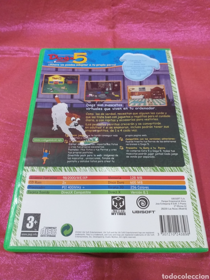 Videojuegos y consolas: CD-ROM para PC Dogz5 CodeGame Kids Ubisoft 2002 - Foto 3