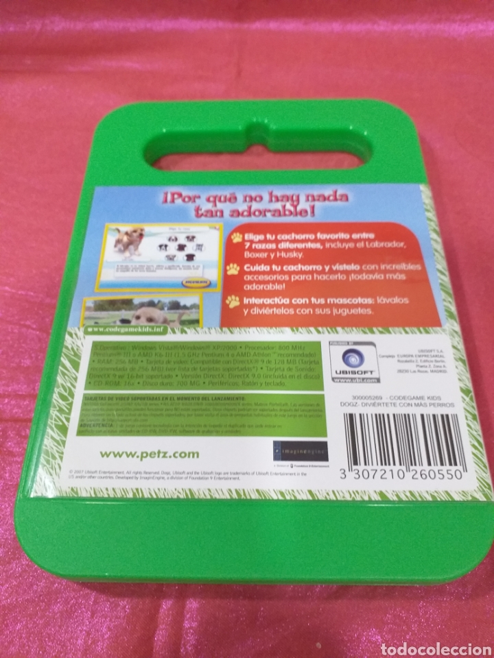 Videojuegos y consolas: CD-ROM para PC Dogz CodeGame Kids Ubisoft 2007 - Foto 3