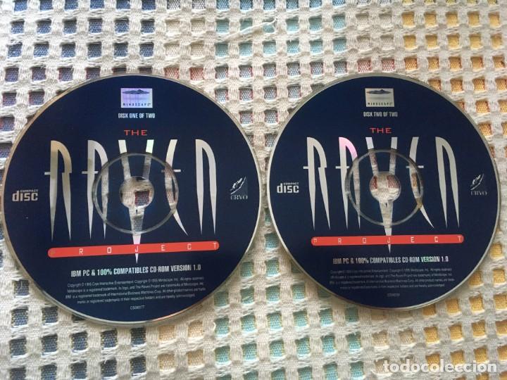 Videojuegos y consolas: THE RAVEN PROJECT DISK ONE AND TWO PC CD KREATEN - Foto 1