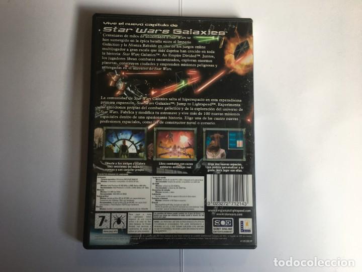Videojuegos y consolas: STAR WARS GALAXIES EMPIRE LIGHTSPEED - PRIMERA EXPANSION PC - Foto 2