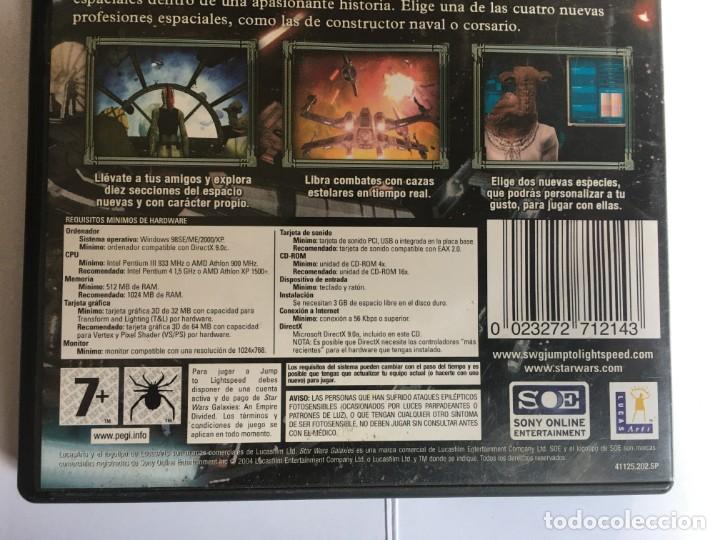 Videojuegos y consolas: STAR WARS GALAXIES EMPIRE LIGHTSPEED - PRIMERA EXPANSION PC - Foto 3