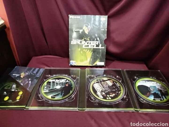 Videojuegos y consolas: Juego PC Splinter Cell, en caja de cart&oacute;n - Foto 1
