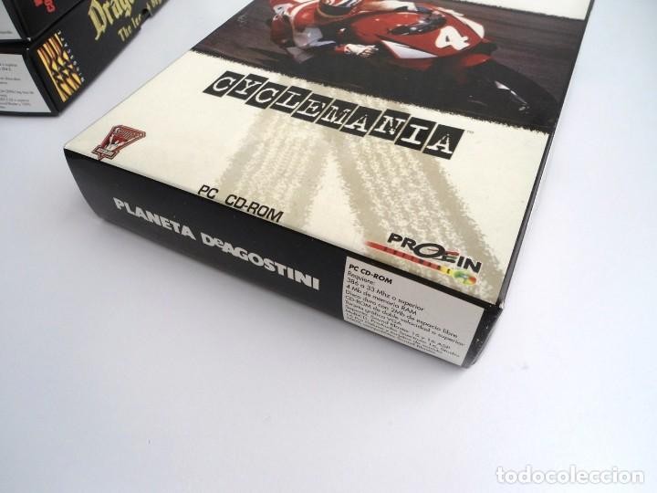 Videojuegos y consolas: CYCLEMANIA - JUEGO PC COMPLETO - ACCOLADE 1994 - EDICION PC CD-ROM - Foto 6