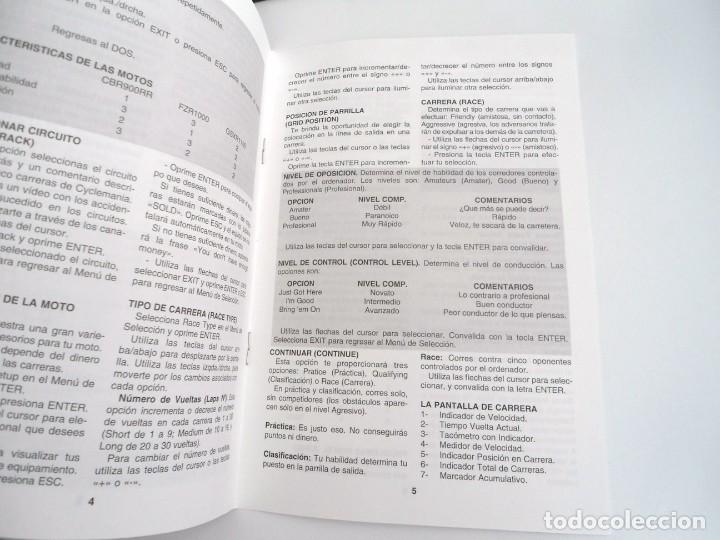 Videojuegos y consolas: CYCLEMANIA - JUEGO PC COMPLETO - ACCOLADE 1994 - EDICION PC CD-ROM - Foto 11