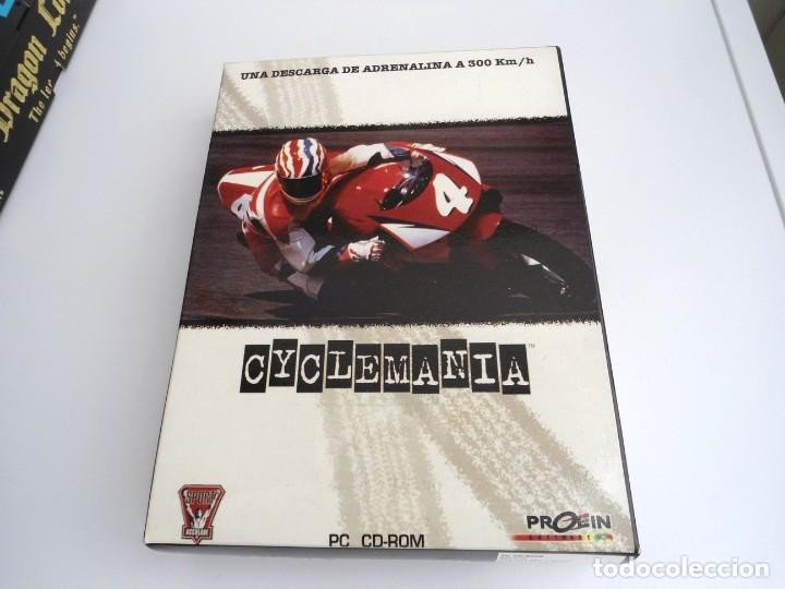 Videojuegos y consolas: CYCLEMANIA - JUEGO PC COMPLETO - ACCOLADE 1994 - EDICION PC CD-ROM - Foto 2