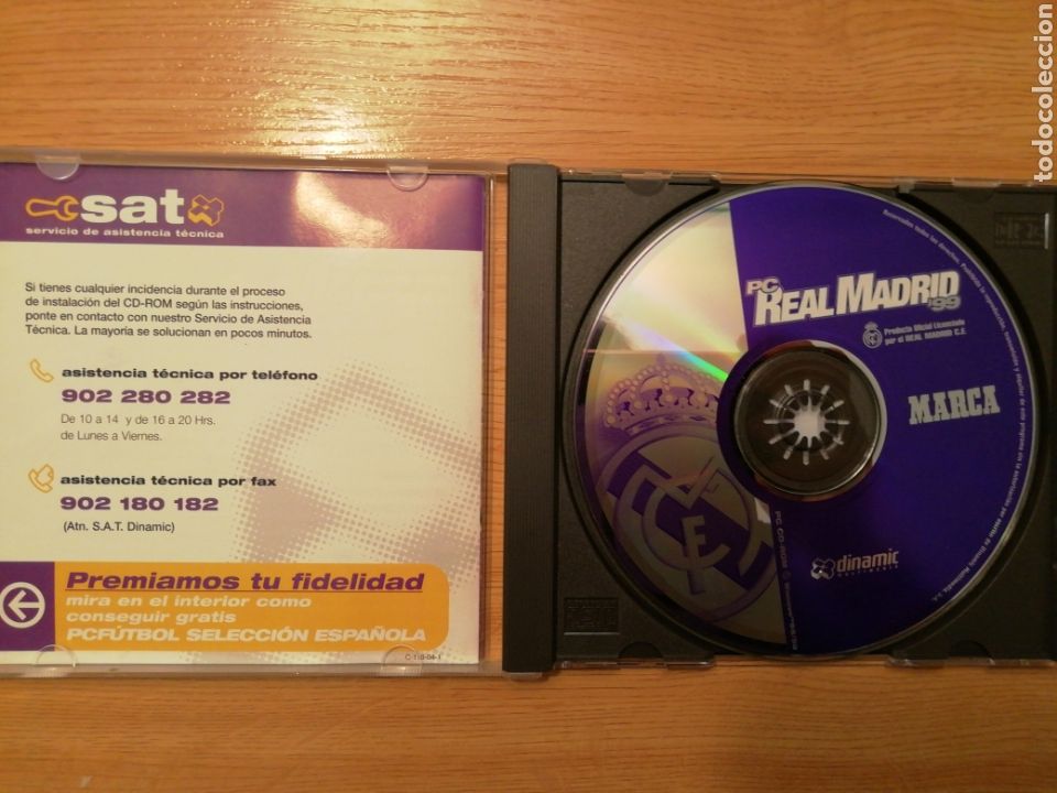 Videojuegos y consolas: PC Real Madrid Marca temporada 98-99. - Foto 3