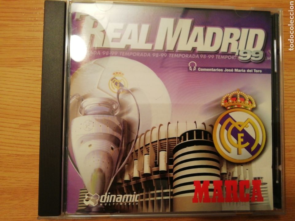 Videojuegos y consolas: PC Real Madrid Marca temporada 98-99. - Foto 1