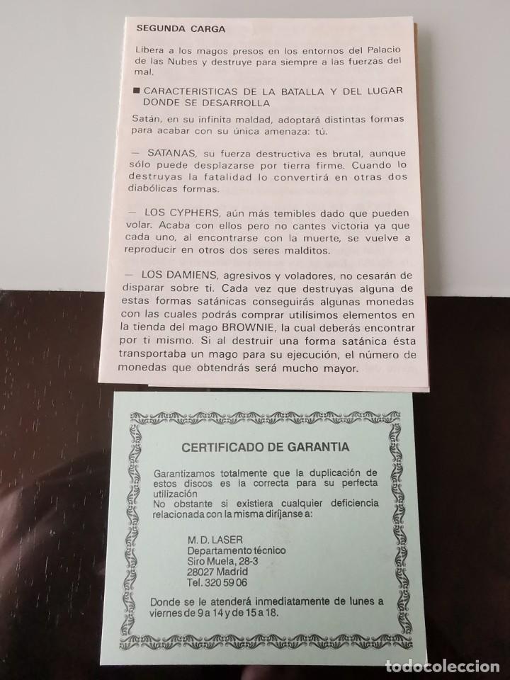 Videojuegos y consolas: INSTRUCCIONES JUEGO SAT&Aacute;N PC DINAMIC SOFTWARE - Foto 1