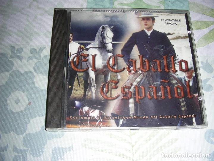 Videojuegos y consolas: ENCICLOPEDIA DEL CABALLO ESPA&Ntilde;OL MULTIMEDIA  CD-ROM1996 - Foto 1