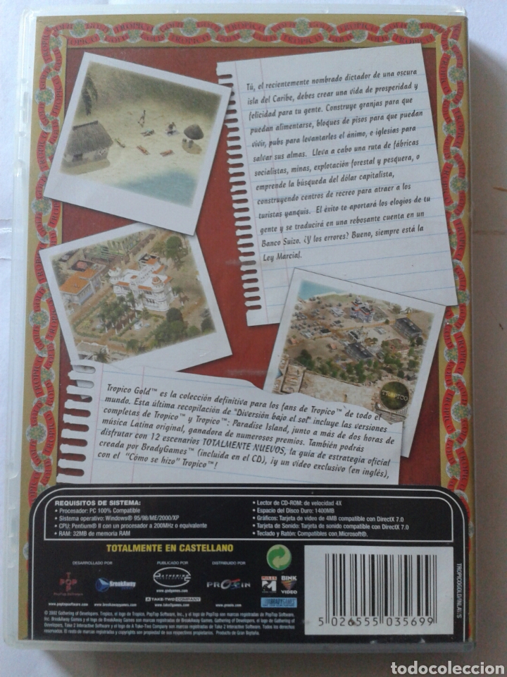 Videojuegos y consolas: TROPICO GOLD - PC - Foto 3