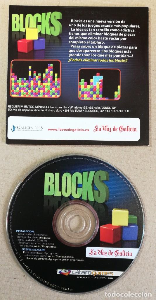 Videojuegos y consolas: BLOCKS CATAROGAMES VIDEO JUEGO CD EDICIONES CATARO SL - Foto 2