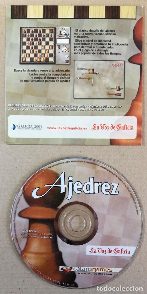 Videojuegos y consolas: AJEDREZ PC CD CATAROGAMES VIDEO JUEGO CD EDICIONES CATARO SL - Foto 2