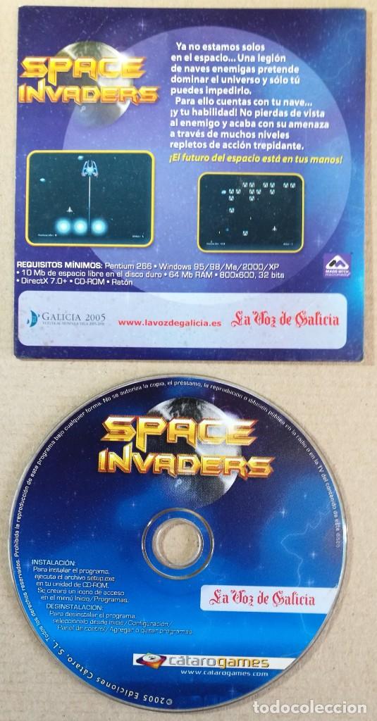 Videojuegos y consolas: SPACE INVADERS PC CD CATAROGAMES VIDEO JUEGO CD EDICIONES CATARO SL - Foto 2