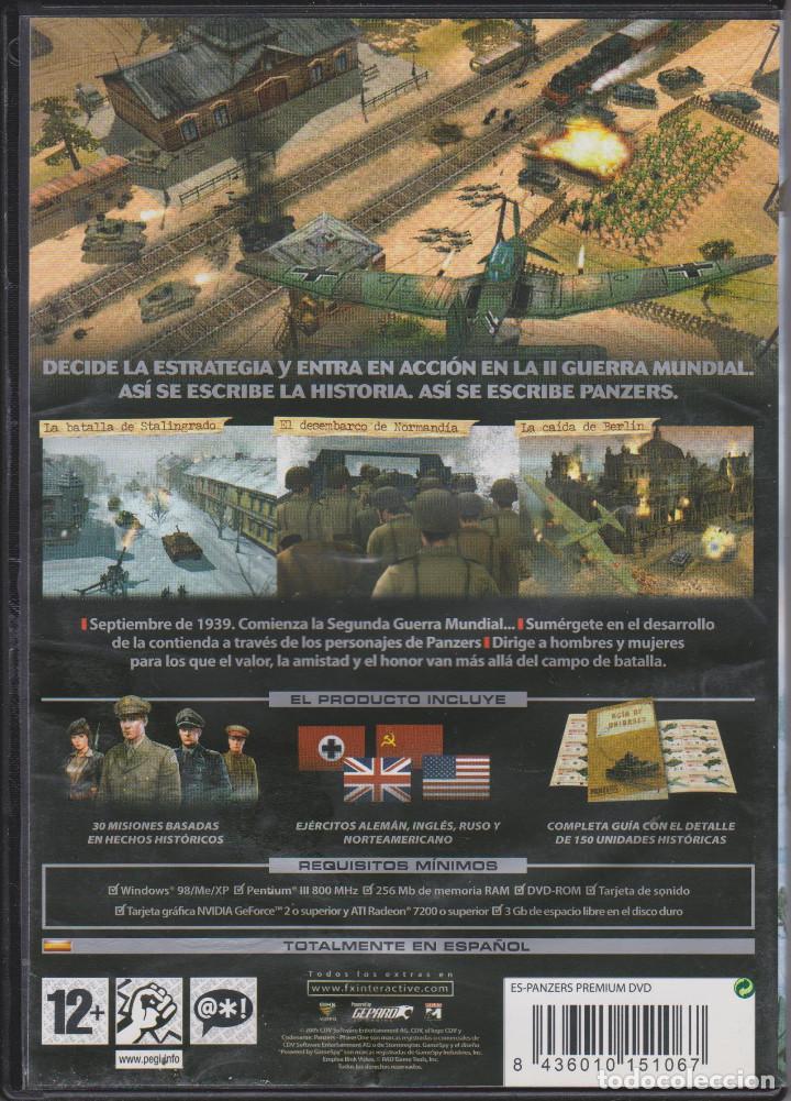 Videojuegos y consolas: PANZERS PC DVD - Foto 2