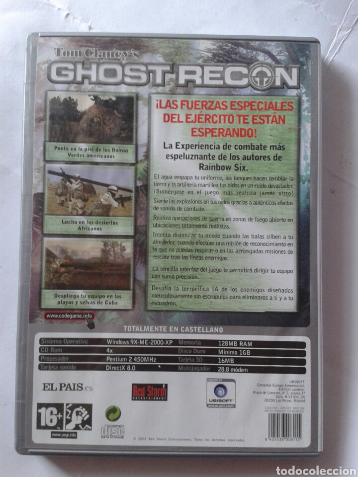 Videojuegos y consolas: TOM CLANCYS - GHOST RECON - PC - Foto 3