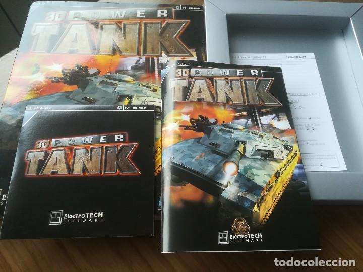 Videojuegos y consolas: 3D POWER TANK CD PC CAJA CARTON - Foto 3