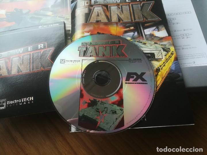 Videojuegos y consolas: 3D POWER TANK CD PC CAJA CARTON - Foto 4