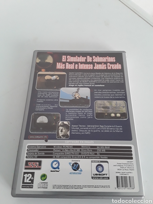 Videojuegos y consolas: Silent Hunter II Pc - Foto 2