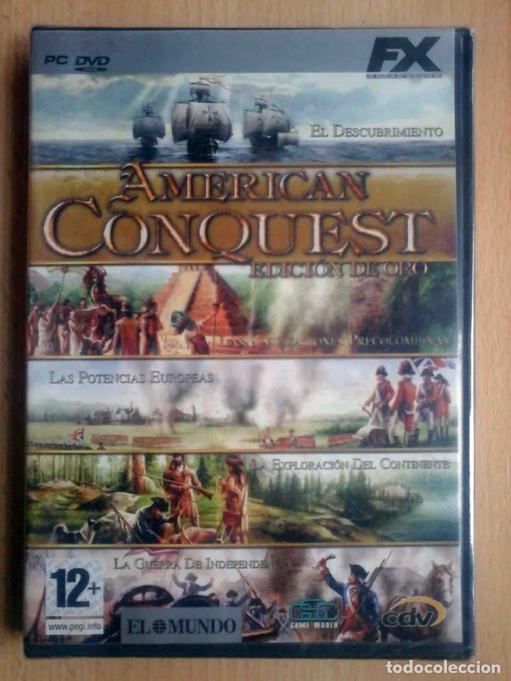 Videojuegos y consolas: FX Precintado - American Conquest Edici&oacute;n de Oro. - Foto 1