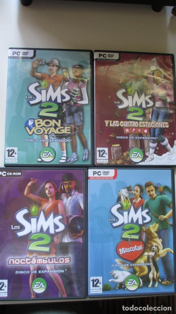 Videojuegos y Consolas: 4 JUEGOS PARA PC, LOS SIMS (tambi&eacute;n por separado)
