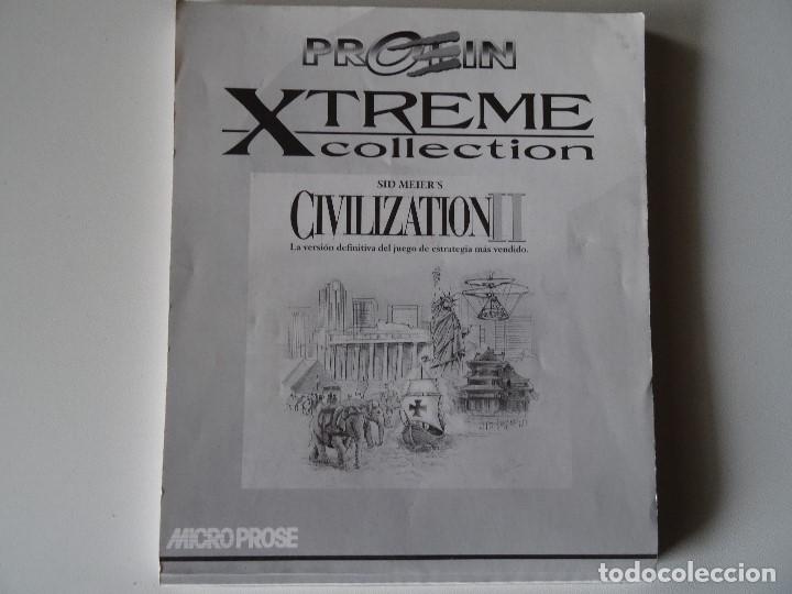 Videojuegos y consolas: PC Manual CIVILIZATION II Sid Meyers Proein Xtreme Collection Micro Prose Libro - Foto 1