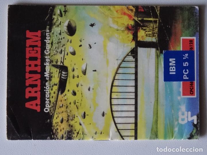 Videojuegos y consolas: PC Manual ARNHEM IBM PC 5 1/4 y AMSTRAD CPC - Foto 1